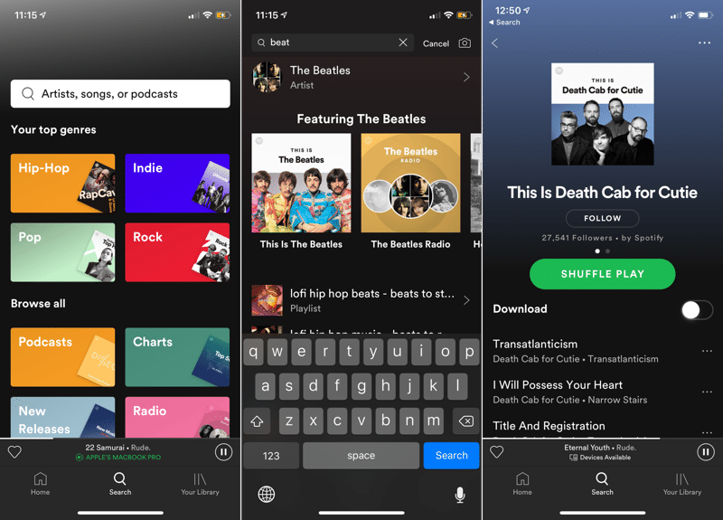 spotify mac app make playlist publiv